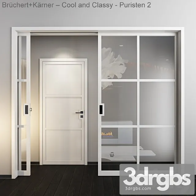 Doors bruchert karner cool and classy puristen 2 3D Model Free