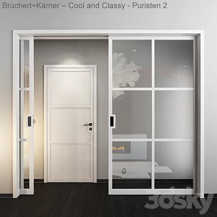 Doors - Brüchert + Kärner - Cool and Classy - Puristen 2 3D Model