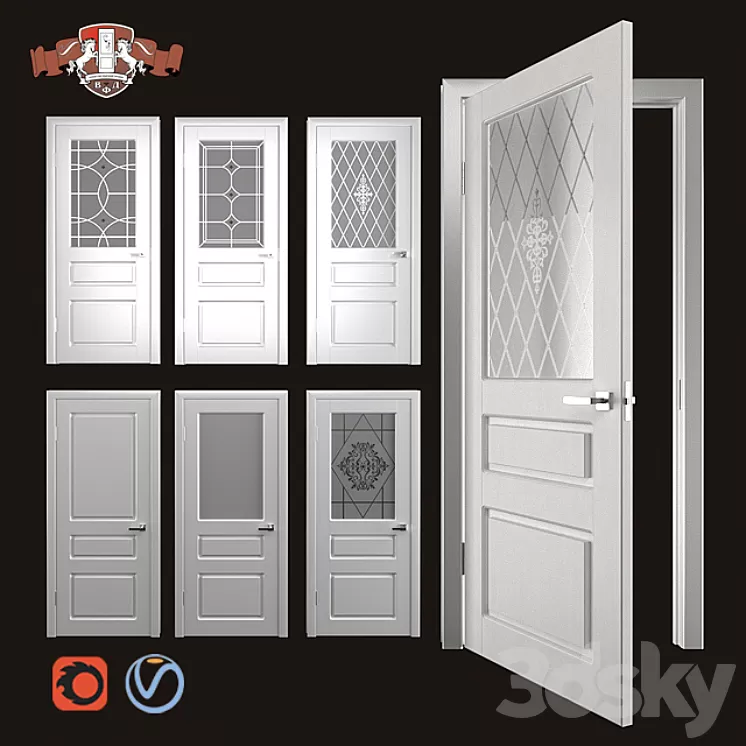 Doors Chester 3D Model