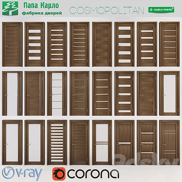 Doors Cosmopolitan (Papa Carlo) Part 2 3DModel