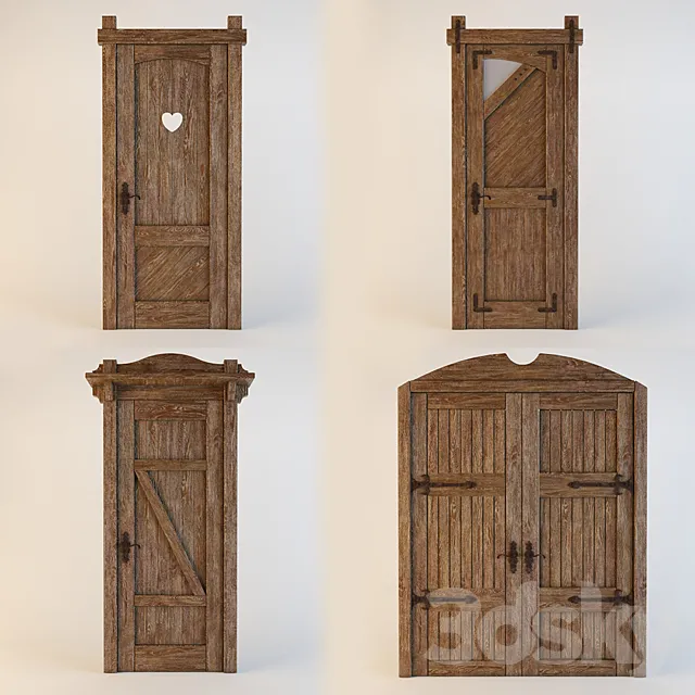 Doors Country 3DModel