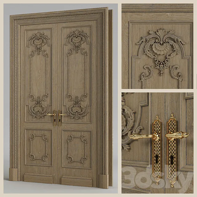 Doors Desire Palazzo Odelaschi 3D Model
