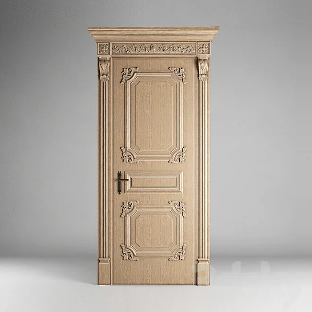 Doors Desire. Romantic Door 3DModel