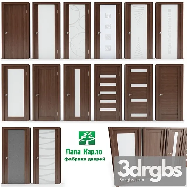 Doors millenium (papa-carlo) ukraine 3D Model Free
