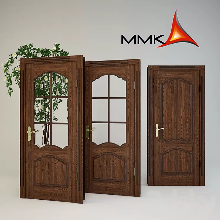 Doors "Modern" and "Modern Up" Mari furniture factory 3D Model