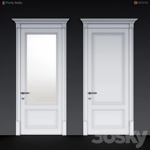 Doors Porte bello 4 3DModel