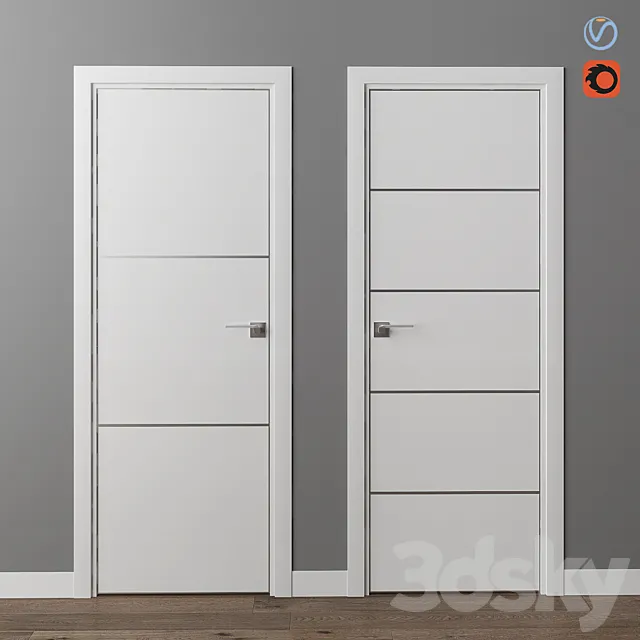 Doors Profil Doors LK series. part 3 3DModel