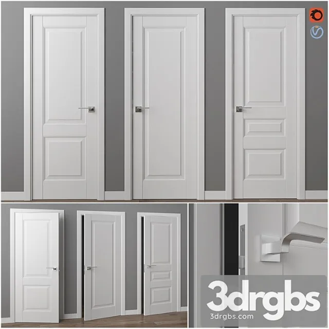 Doors Profil Doors U Series Part 3 3D Model Free