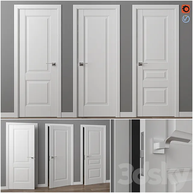 Doors Profil Doors U series part 3 3DModel