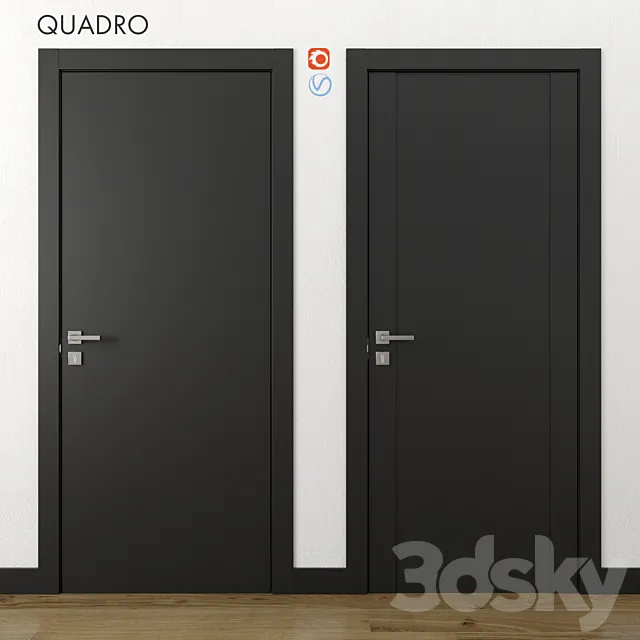 Doors Quadro Volkhovets part 1 3D Model