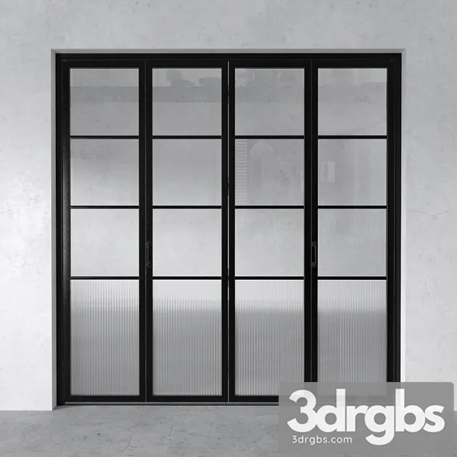 Doors Set 02 3D Model Free