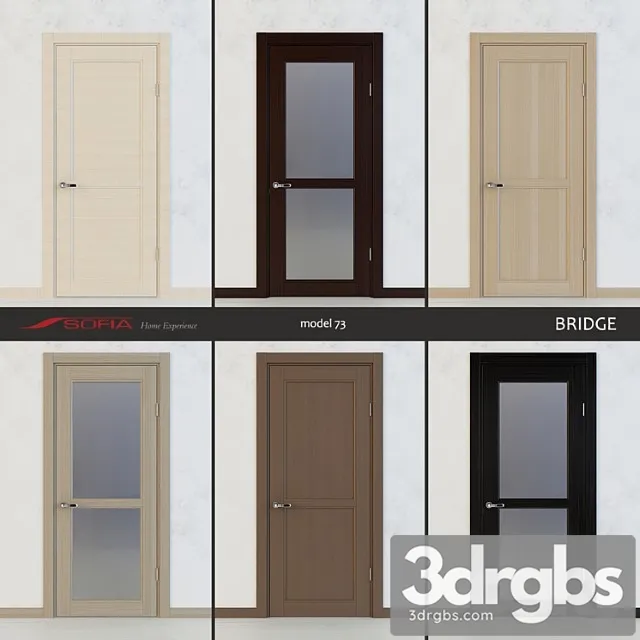 Doors sofia bridge model 73 3D Model Free