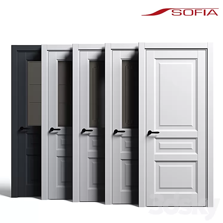 Doors Sofia Master & Margarita 3D Model