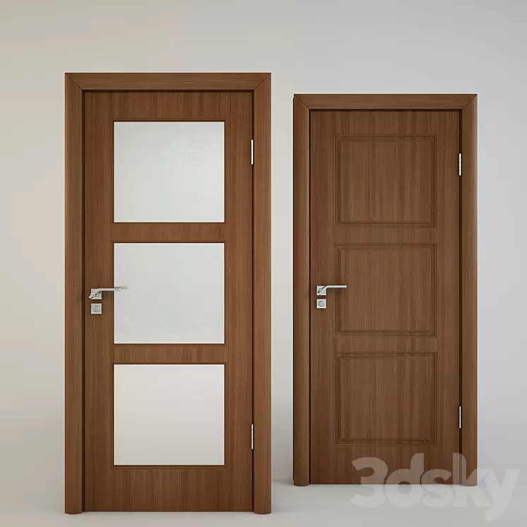 Doors "Trio" and "Trio" Mari furniture factory 3D Model