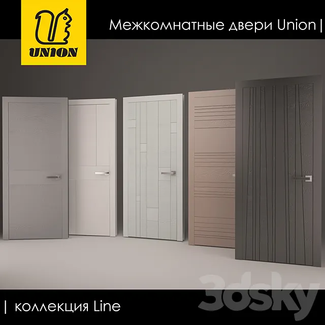 Doors Union Line Collection 3DModel