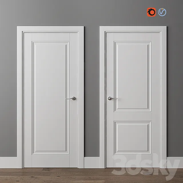 Doors Union Riviera 101p 103p 3D Model