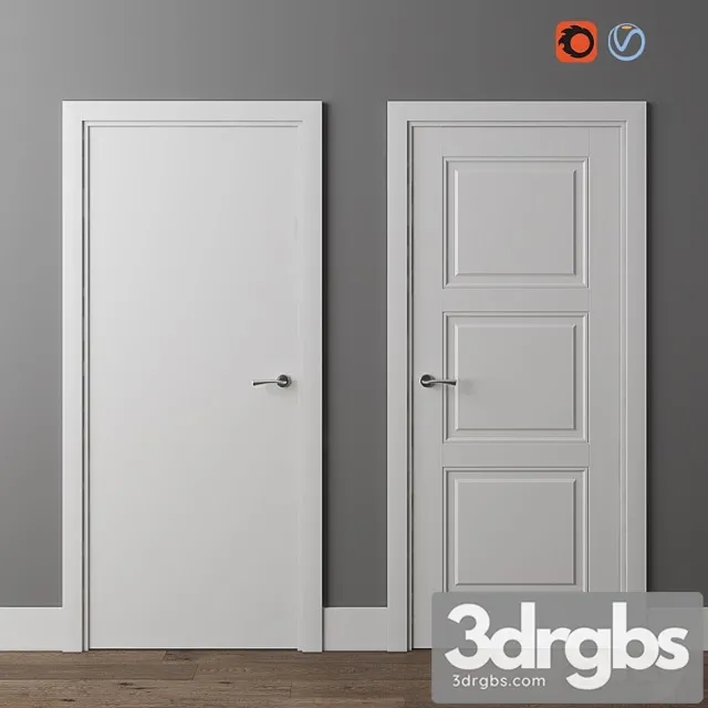 Doors union riviera p (flat) and 126p 3D Model Free