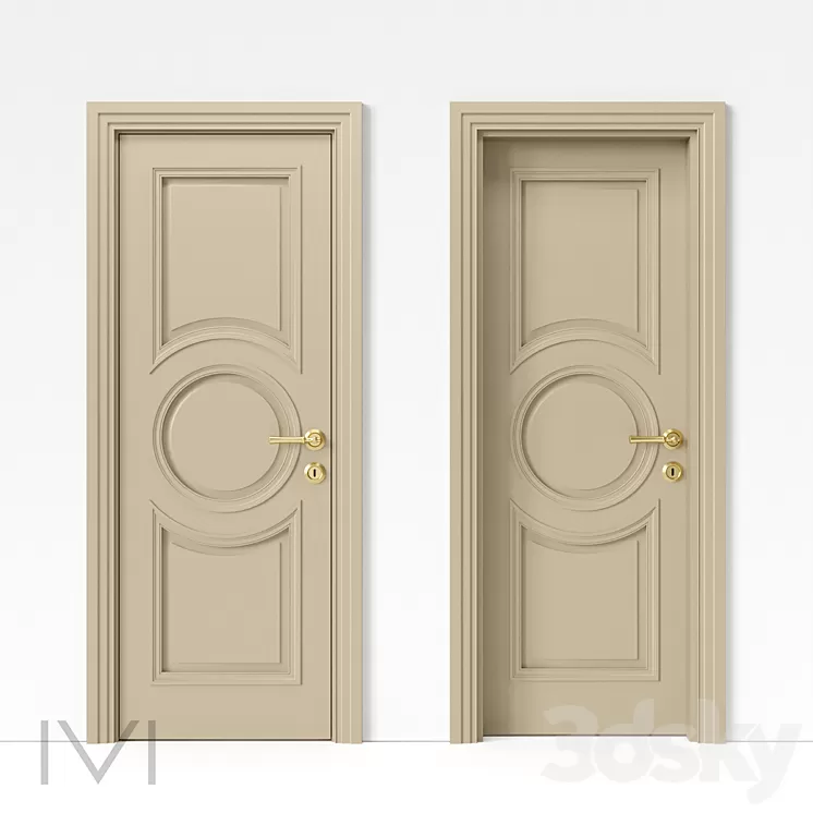Doors VIVOMOBILI. Novgorod series 3D Model