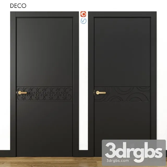 Doors volhovets deco part 1 3D Model Free