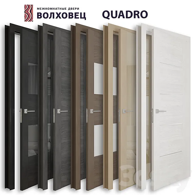 Doors Volhovets QUADRO 3DModel
