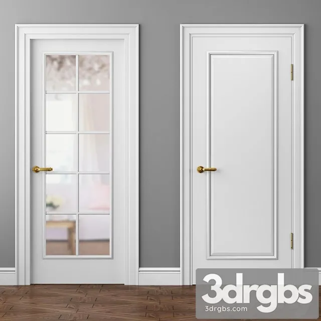 Doors Volkhovets Paris 8101 I 8102 2 3D Model Free