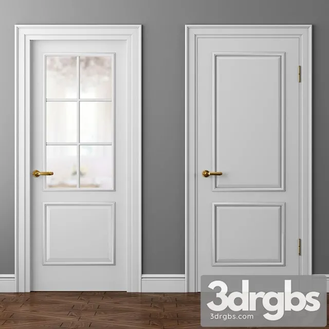 Doors Volkhovets Paris 8121 I 8122 3D Model Free