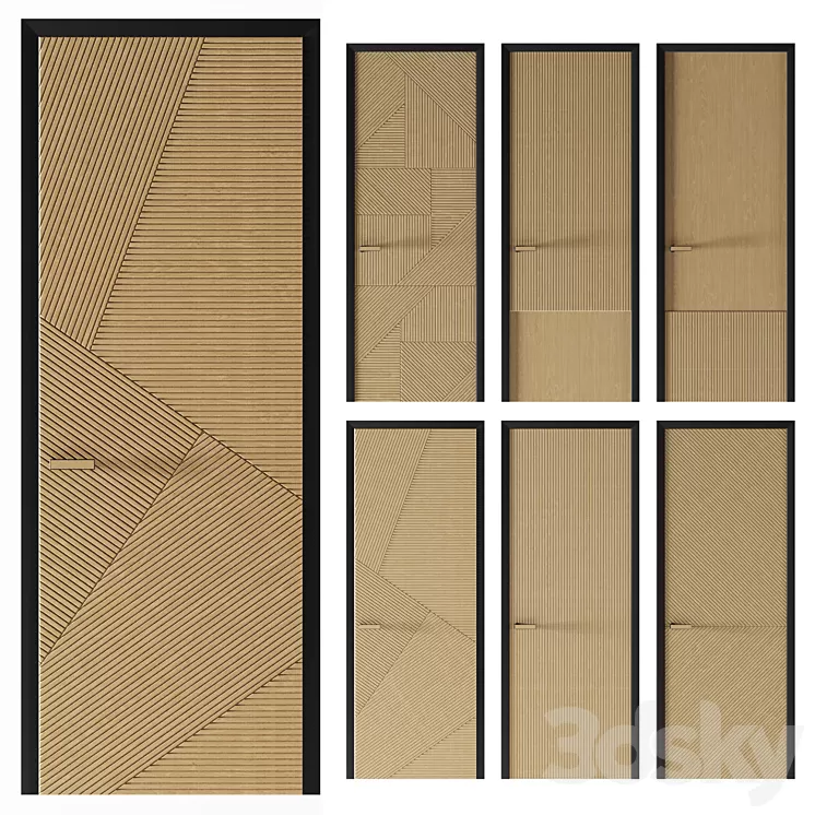 Doors Volkhovets Velvet 3D Model Free