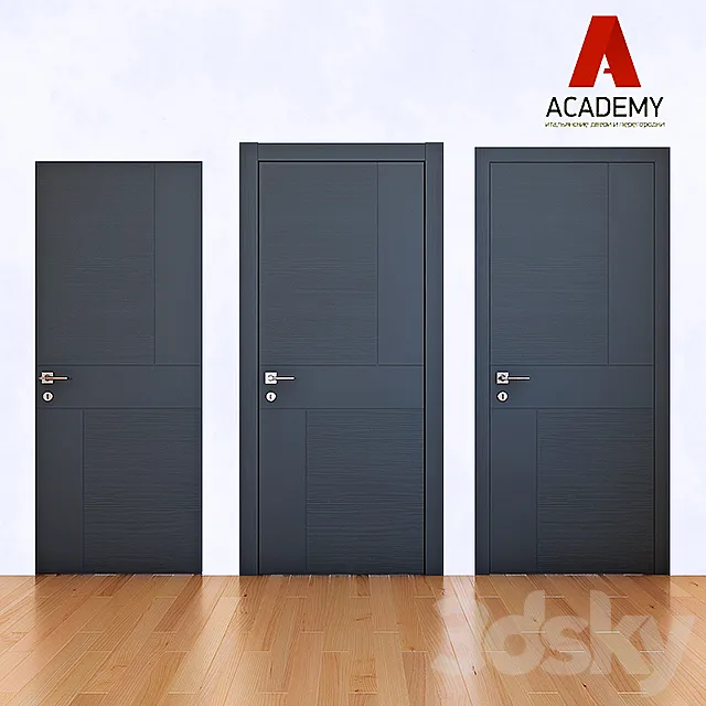 Doors_Academy_Scandi_1 3DModel
