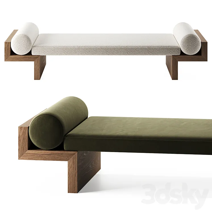 DORA | Daybed By Falsasquadra 3D Model Free