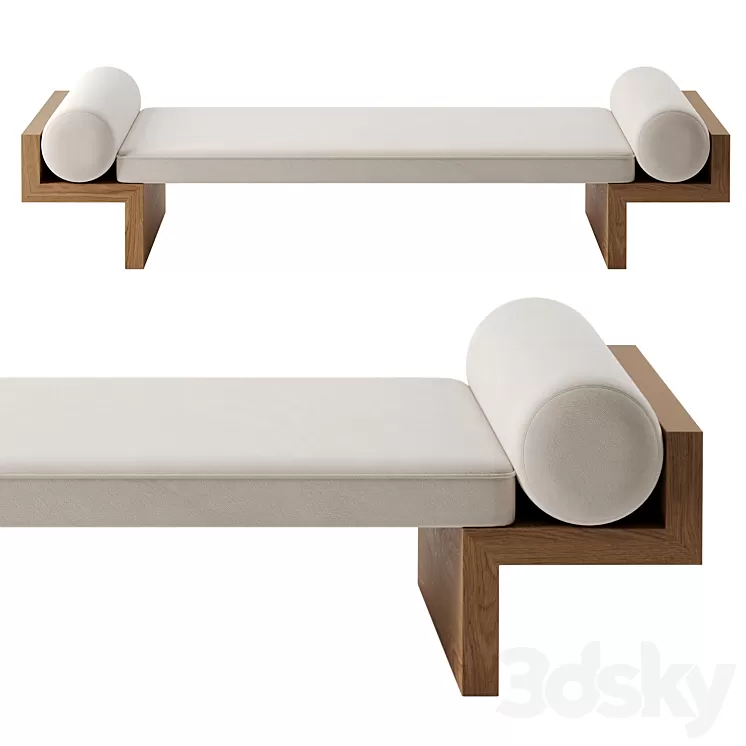 DORA daybed by Falsasquadra 3D Model Free