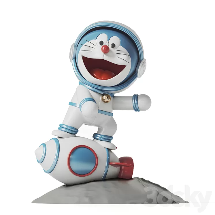 Doraemon 3D Model