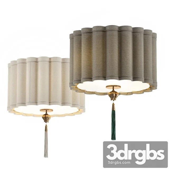 Dorette Flush Mount Ceiling Light by Anthropologie 3D Model Free