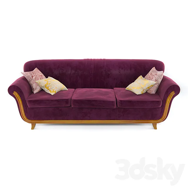 Doris Leslie Blau LLC - sofa - 1stdibs the 1930's 3D Model