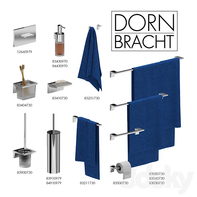 DORN bracht Bathroom Accessories 3DModel