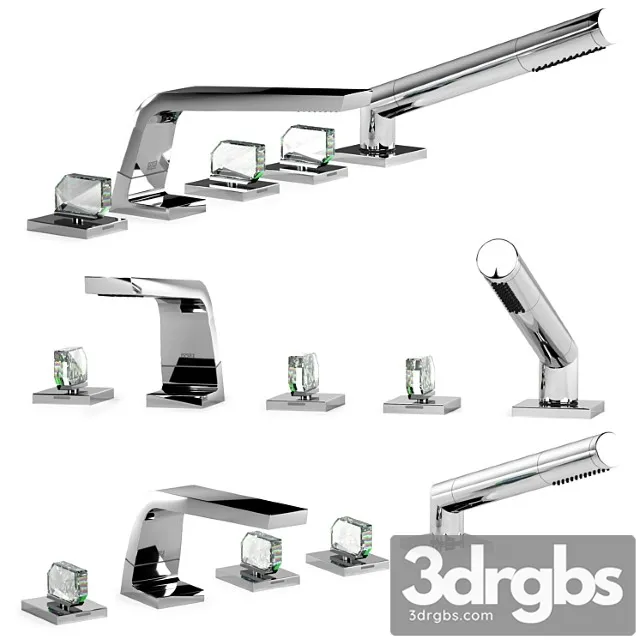 Dornbracht CL 1 Mixer To Board The Bath 3D Model Free