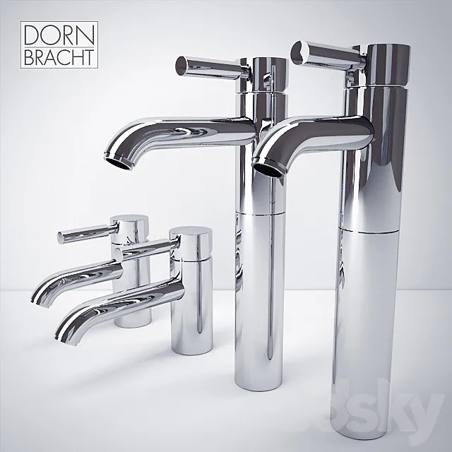 Dornbracht Meta.02 mixer (x4) single-lever 3DModel