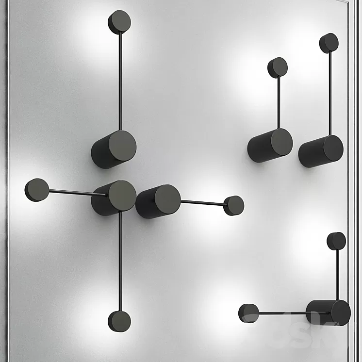 Dots wall lamps