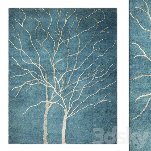 Double Arbre De Vie Rug 3DModel