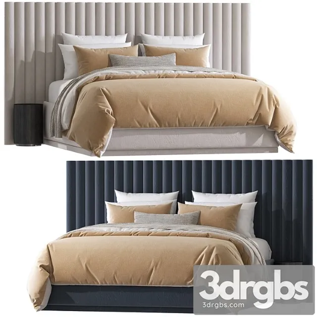 Double Bed 65 3D Model Free