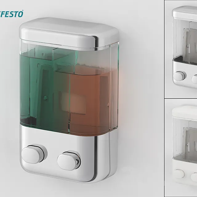 Double dispenser 3D Model