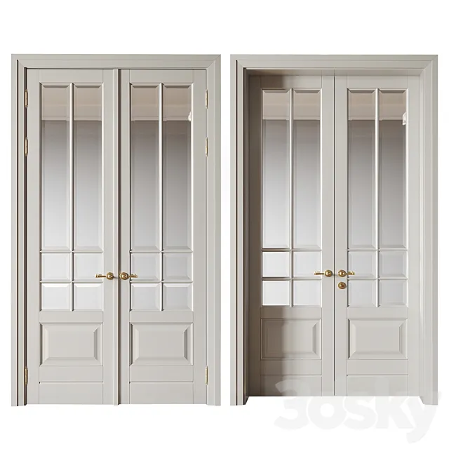 Double-leaf door 3DModel