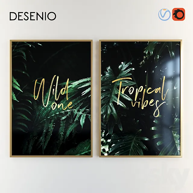 Double Posters Vol.18 3D Model