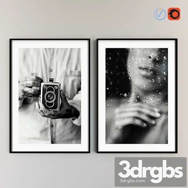 Double posters vol.452 3D Model Free