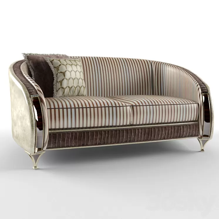 Double sofa ARREDO CLASSIC - ROSSINI 3D Model