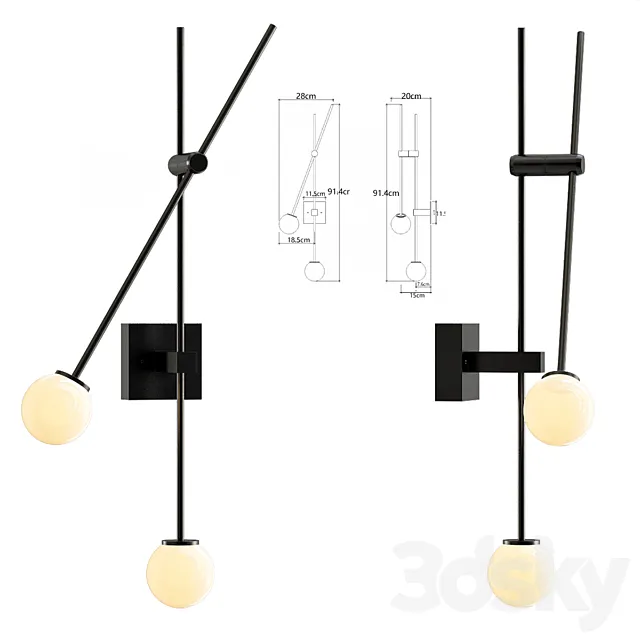 DOUBLE STRIP 3D Model