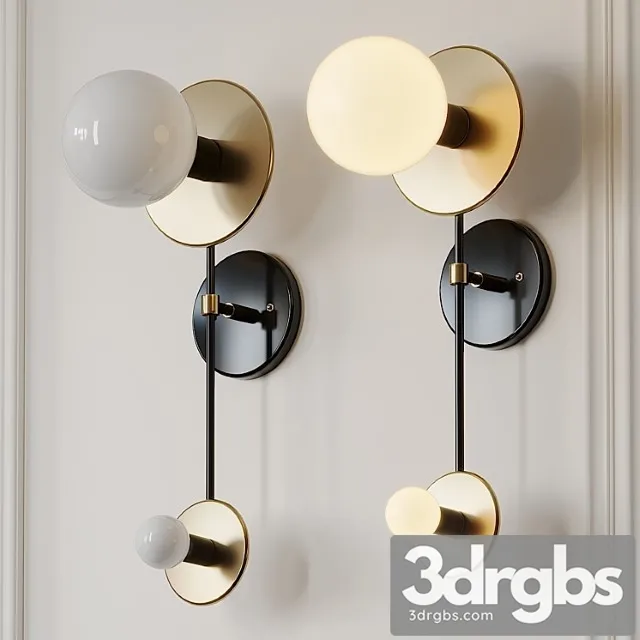 Double Wall Brass Sconce By Etsy 3D Model Free