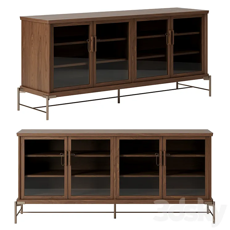 DOWRY CABINET II by Stellar works 3D Model Free