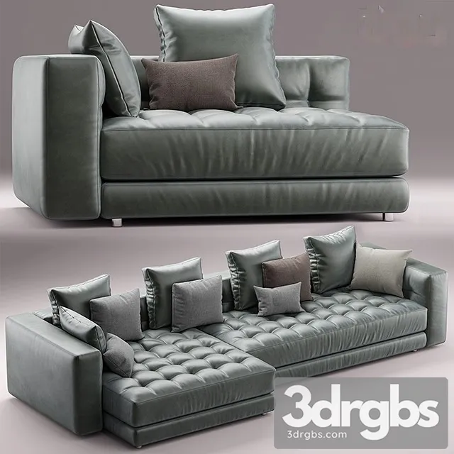 Doze Flou Sofa 3D Model Free