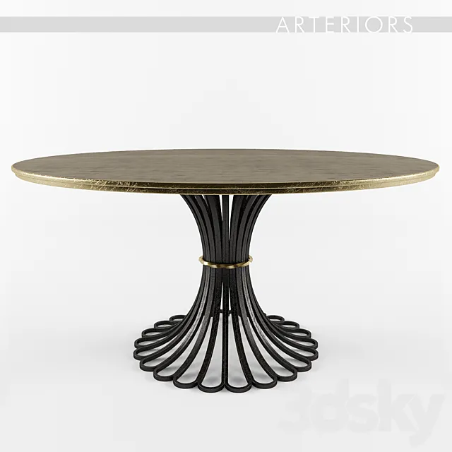 Draco Dining Table 3D Model