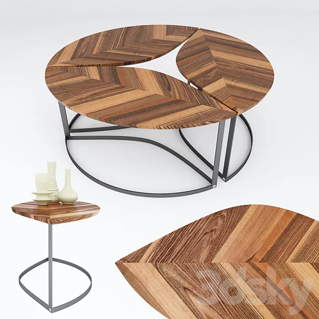 Draenert _ 1255 Leaves 3D Model